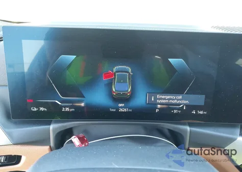 2023 BMW I4 M50 из США, поврежденный, VIN WBY33AW01PFR21943